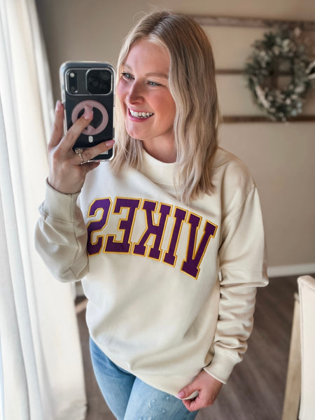PREORDER Minnesota Retro Embroidered Mockneck