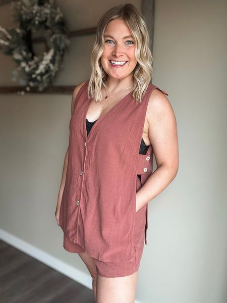 Cypress Linen Two Piece Set