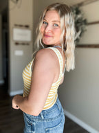 Hallee Striped Tank - SIZE MEDIUM