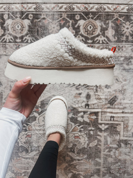 Lucille Sherpa Slip Ons