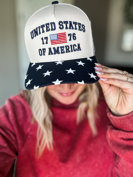 American Spirit Trucker Hat - Star Brim