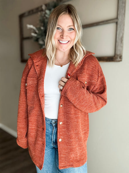 PREORDER Sayer Ribbed Shacket