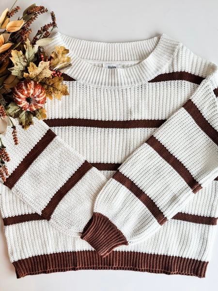 Townes Stripe Knit Sweater