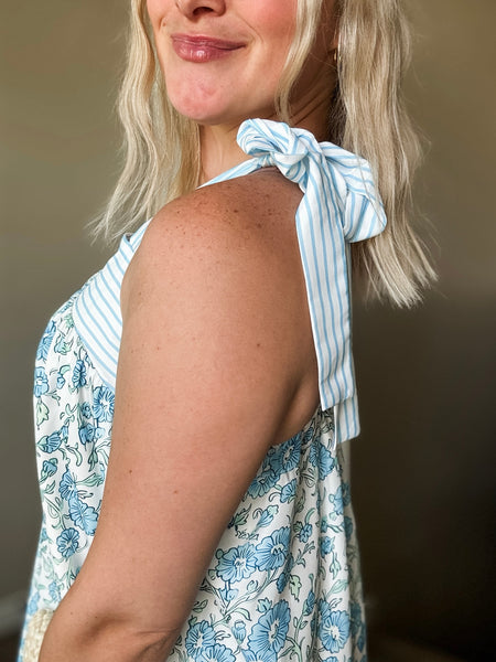 PREORDER Hydrangea Lane Floral Dress