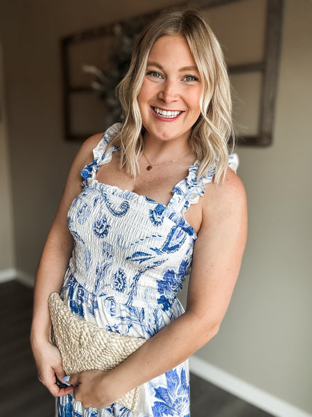Julietta Floral Midi Dress