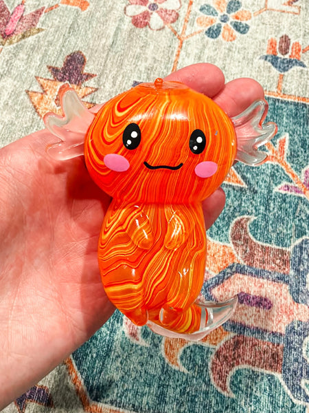 Axolotl Squishy - Orange
