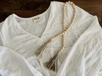 Marnie Babydoll Gauze Top