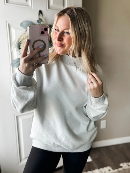 PREORDER Shiloh Reversible Mockneck Pullover