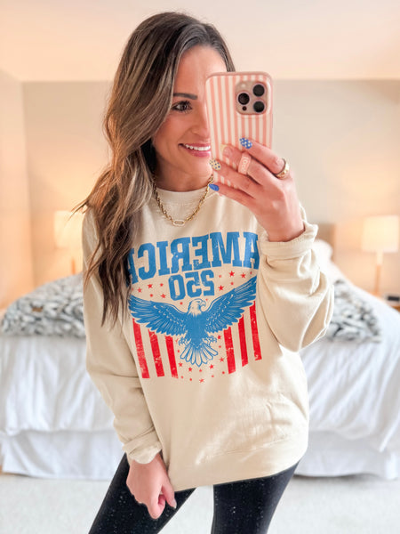 America 250 Graphic Sweatshirt
