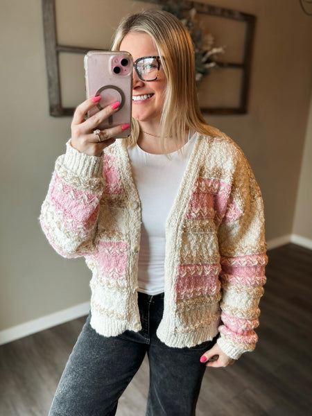 Feya Chunky Knit Cardigan