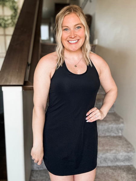 Beni Twist Active Dress - Black