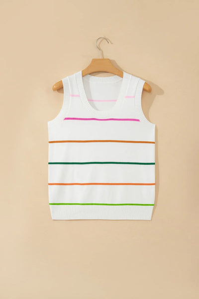 PREORDER Sorrento Stripe Sweater Tank