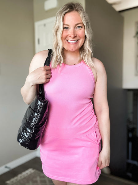 PREORDER Reverie Ribbed Tank & Skort Set