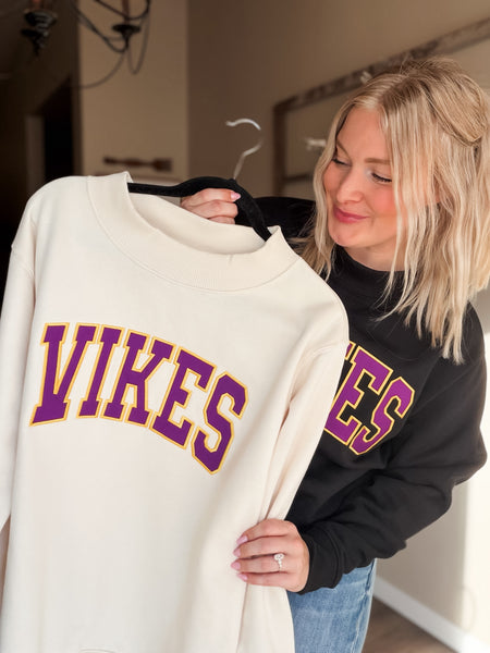 PREORDER Minnesota Retro Embroidered Mockneck