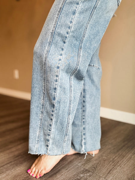 Olson Barrel Drawstring Denim