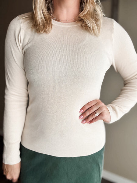 Bellarose Ribbed Knit Top