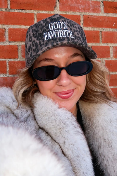 God's Favorite Leopard Hat