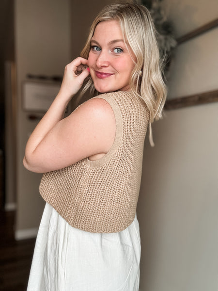 Myra Knit Top Layered Dress