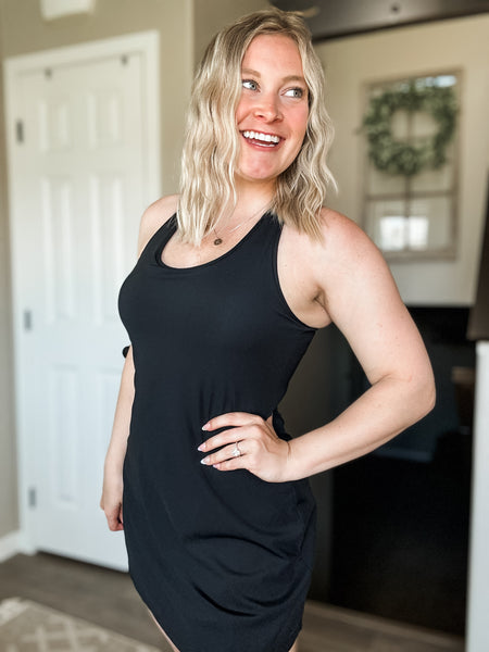 Beni Twist Active Dress - Black