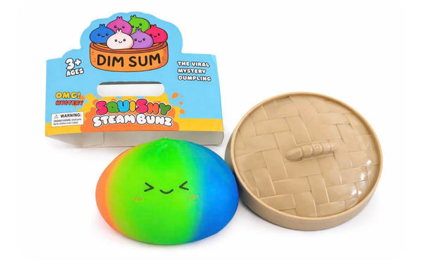 PREORDER Squishy Dumpling Buns - Rainbow