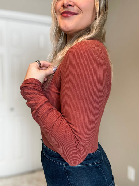 Nina Ribbed Bodysuit