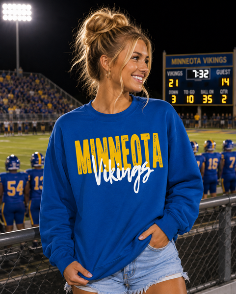 Spiritwear Crewneck Sweatshirt - Minneota Vikings