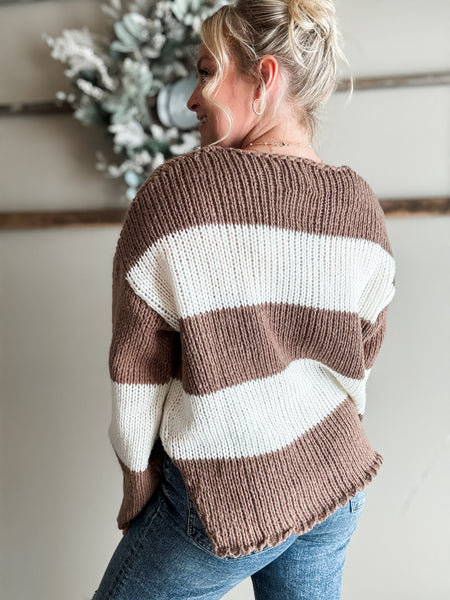 Harlo Two Tone Sweater