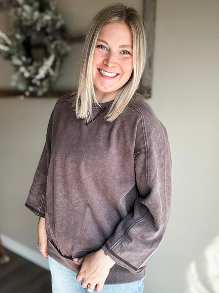 PREORDER Tavi Mineral Wash Pullover