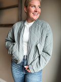 Vinny Corduroy Bomber Jacket