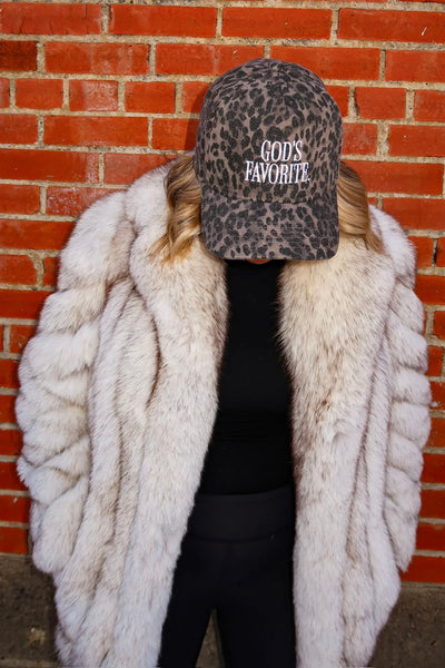 God's Favorite Leopard Hat