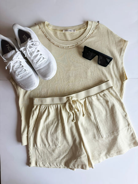 Jessla Two Piece Set - Banana Yellow