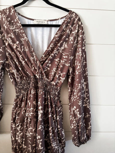 Taliah Tiered Floral Dress