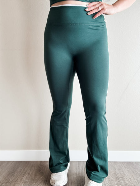 Eveline Flare Pants - Sycamore