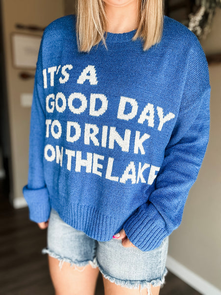 Drink On The Lake Sweater