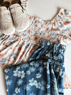Vianne Smocked Babydoll Top