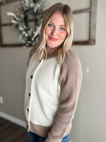 PREORDER Weston Varsity Knit Cardigan