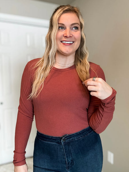 Nina Ribbed Bodysuit