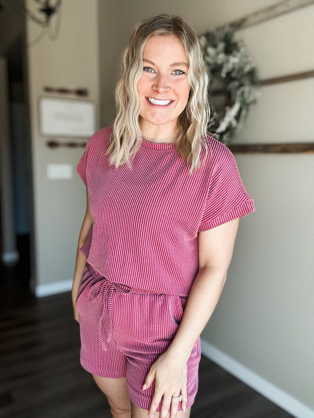 Nori Ribbed Lounge Set