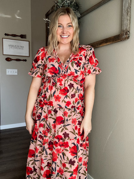 PREORDER Floral Affair Maxi Dress