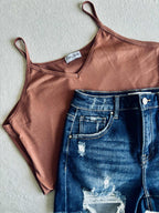 Parker V-Neck Tunic Tank