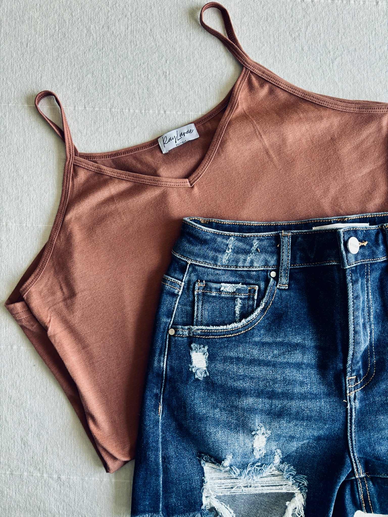 Parker V-Neck Tunic Tank