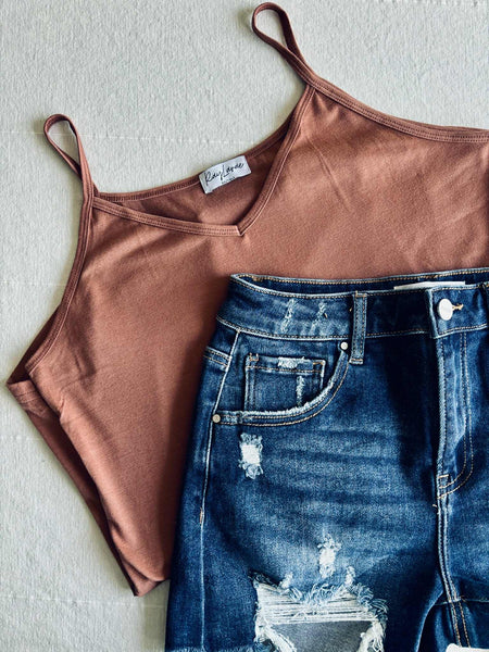 Parker V-Neck Tunic Tank