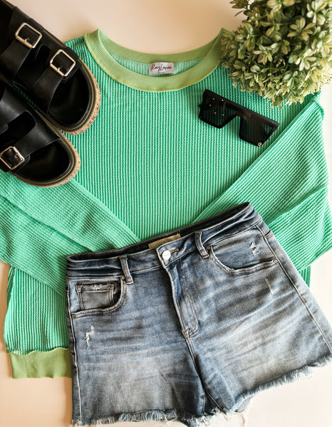 PREORDER Saylor Ribbed Pullover