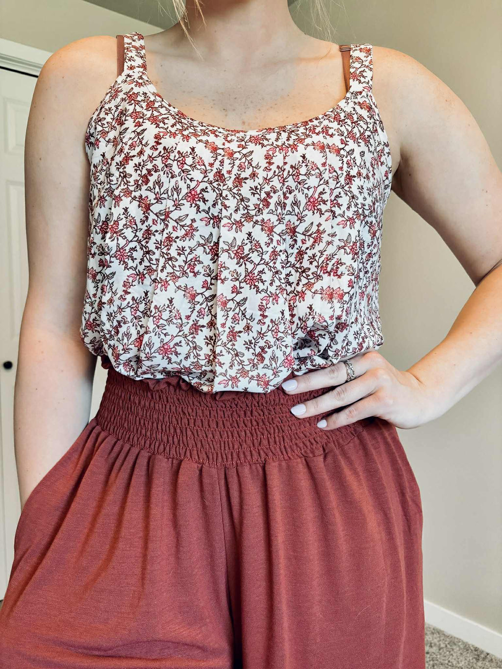 Sonoma Floral Tank