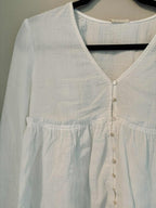 Marnie Babydoll Gauze Top