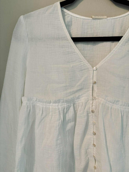 Marnie Babydoll Gauze Top