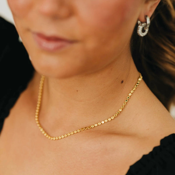 Adri Disc Chain Necklace