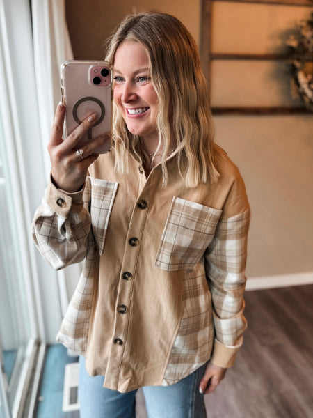 PREORDER Everwood Plaid Shacket