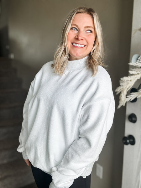 PREORDER Shiloh Reversible Mockneck Pullover