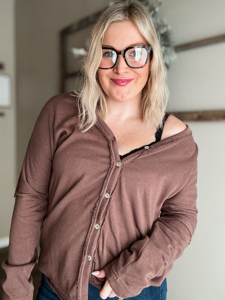 Brenna V Neck Cardigan